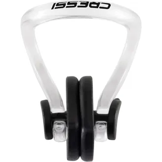 Cressi Comfort Nose Clip Black - Silikon Nasenklammer, um das Eindringen von Wasser beim Schwimmen zu verhindern, Schwarz, Einheitsgröße, Erwachsene