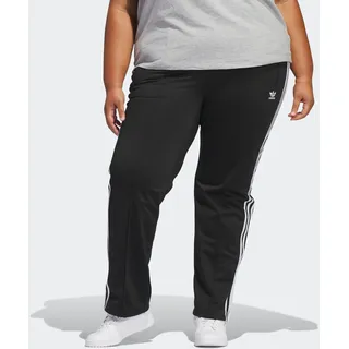 Sporthose ADIDAS ORIGINALS "ADICOLOR CLASSICS FIREBIRD – GROSSE GRÖSSEN", Damen, Gr. 3X (54/56), N-Gr, schwarz-weiß (schwarz, weiß, normal, gr.), Obermaterial: 100% Polyester, Hosen Sporthose