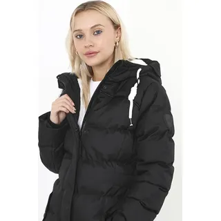 Winterjacke Steph für Damen, Schwarz, Größe L, mit Kapuze, pflegeleicht und strapazierfähig - Schwarz