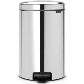 Brabantia Newicon 20 l brilliant steel mit Zinkeinsatz
