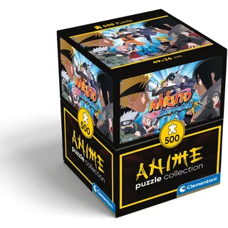 CLEMENTONI 500 EL. Cubes Anime Naruto Shippuden Puzzle