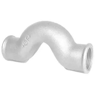 +GF+ Crossover bend galvanized for f