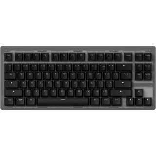 Wooting 80HE - US-ANSI - Linear60 - Ghost - Gaming Tastaturen - ohne Numpad - US International - Grau