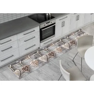 BIANCHERIAWEB Shabby Love Teppichläufer 50 x 150 cm Grau