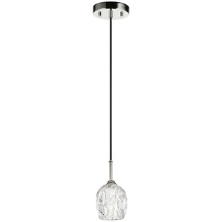 Elstead Lighting Hängeleuchte Nickelfarben - 32.3 cm,