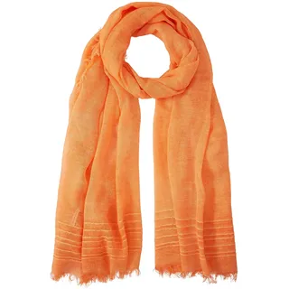 TOM TAILOR Damen 1035271 Basic Schal, 29751 - Bright Mango Orange, Einheitsgröße