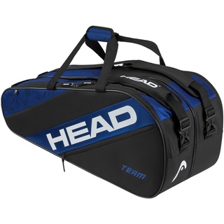 Head Team Racquet Bag L Tennistasche, Blau/Schwarz,