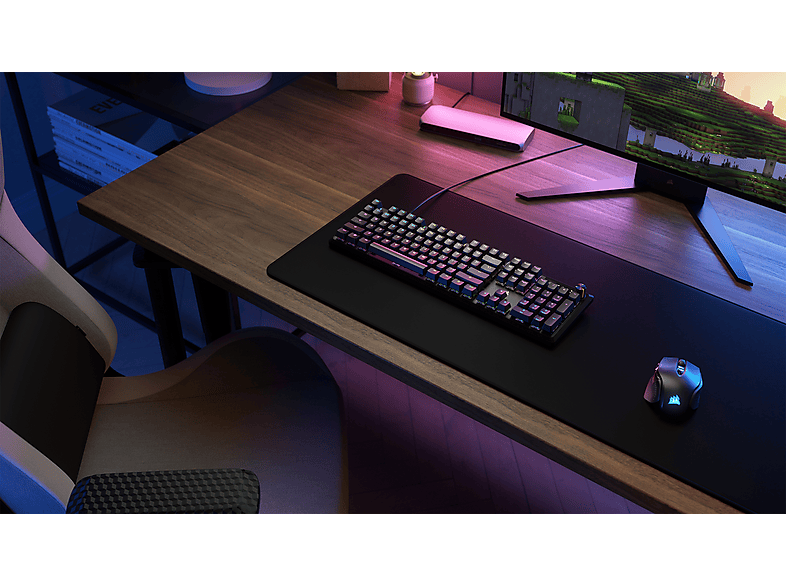 Bild von K70 CORE RGB, Gaming Tastatur, Mechanisch, kabelgebunden, Schwarz