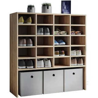 VCM Hinsol XL 92 x 0,8 x 33 cm Regale / braun