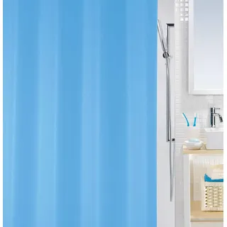 Spirella Duschvorhang Bio 180 x 200 cm hellblau