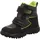 Husky Klettstiefel Schwarz/Hellgrün 35