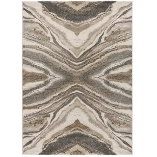 Atticgo Webteppich Beige Weimar 80/150 cm , Textil , Marmor Optik , Rechteckig , 80x150 cm , Oeko-Tex® Standard 100 , antistatisch, für Fußbodenheizung geeignet, leicht zusammenrollbar , Teppiche und Böden, Teppiche