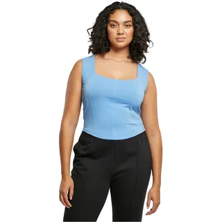 Urban Classics Damen TB5992-Ladies Short Corsage Top Trägershirt/Cami Shirt, horizonblue, S