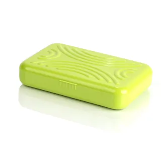 Kimmel Brotdose Brotbüchse Lunchbox Vesperdose Proviantbox Frischhaltedose Vorratsdose, aus Kunststoff, Farbe limone