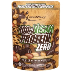 Bild von 100 % Vegan Protein Zero Peanut Chocolate Cookie Dough Pulver 500 g