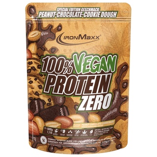 Ironmaxx Vegan Protein Zero peanut-chocolate cookie dough 500 g