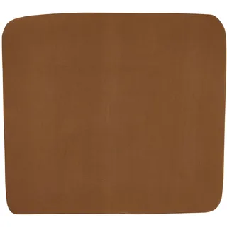 Meyco Baby Uni Wickelauflagenbezug (weich und hautfreundlich, aus 100% Baumwolle, waschbar, einfache Pflege, trocknergeeignet, Größe: 85 x 75 cm), Camel