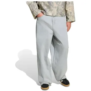 Adidas Originals 90s Alternative Sport Wide Leg Skater Jeans - Crystal Sky - 32 ́ ́