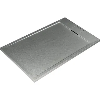 Ideal Standard Ultra Flat S Rechteck-Duschwanne 120 x 90 cm Mineralguss Betongrau (T5221FS)