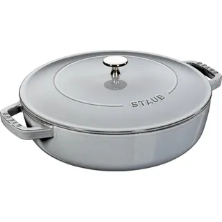 Staub Gusseisen Bräter 28 cm rund