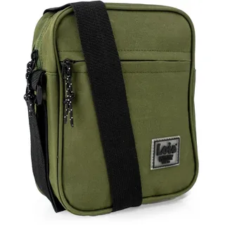 Lois - Umhängetasche Kleine Umhängetasche Herren Männer Tasche für Alltag Reisen Arbeit Freizeit Schultertasche Crossbody Bag Herren Stilvoll Praktisch Langlebig und Leicht., Kaki