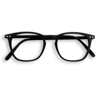 IZIPIZI Shape E Lesebrille +1,5 Dioptrie aus Kunststoff in der Farbe Schwarz, Maße: 14,5cm x 14cm x 4,6cm, LMSEC01_15