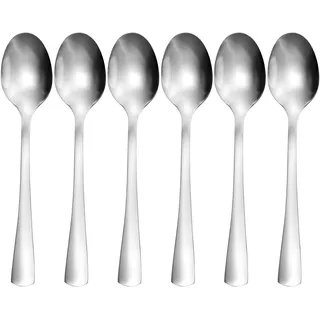 GRÄWE Espressolöffel 6 Stück, Espresso Löffel aus Edelstahl, spülmaschinengeeignet - Serie Würzburg