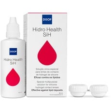 Hidro Health SiH Kombilösung Spezielle für Silikon Hydrogel Kontaktlinsen Wirksam gegen Lipide, 360 ml (60 ml)