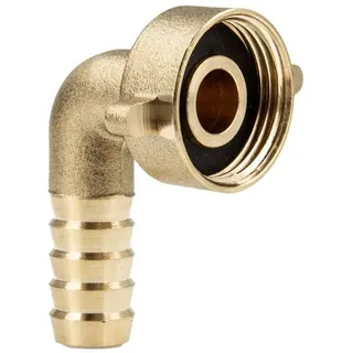 tecuro Schlauchverschraubung 1/2 Zoll x 90° Ø 13 mm khaki