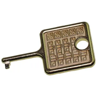 Siedle Siedle, Zubehör Gebäudesicherheit, Schlüssel im 511-0 f.Informations-Modul Edelstahl gebürste