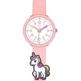 Kinderuhr mit Einhorn-Motiv, Modell JW102