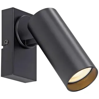 Schöner Wohnen Led-Deckenleuchte , Schwarz , Metall, Kunststoff , A , 15x16.5x20 cm , Schutzklasse II (Schutzisoliert) , Lampen & Leuchten, Leuchtenserien