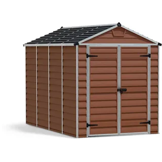 CANOPIA Gerätehaus Skylight 3,04 x 1,85 m Bernstein