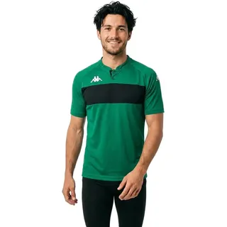 Kappa Dalto Kurzarm-poloshirt - Green / Black - S