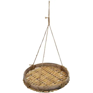 Hängetopf Bambus Rattan Ø 30,5 cm , Naturmaterialen , 30.5x50x30.5 cm , Dekoration, Blumen & Blumentöpfe, Übertöpfe