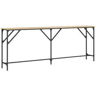 vidaXL Konsolentisch Sonoma-Eiche 200x29x75 cm Holzwerkstoff