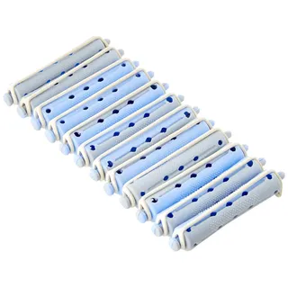 FRIPAC-MEDIS Dauerwellwickler LW2K, kurz, Beutel mit 10 Stück, Durchmesser 13 mm, blau/grau