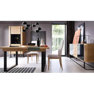 Büro Kommode Holz Schrank Holzkommode Moderne Kommoden RTV Sideboard GRANDE Neu - Braun
