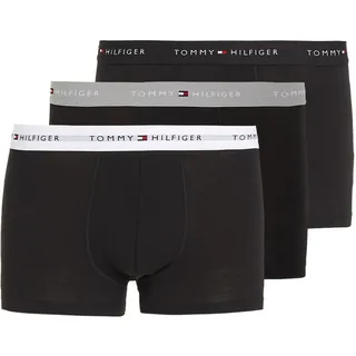 Tommy Hilfiger 3P Wb Trunk Trunk Herren, Mehrfarbig (Grey Heather/Black/White), M