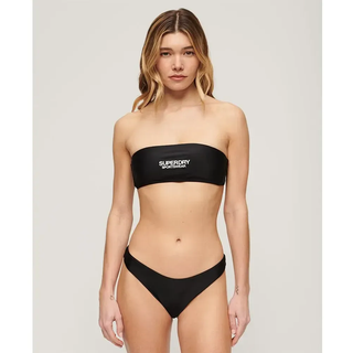 Superdry Logo Brazilian Bikini-höschen - Black - S