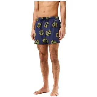 Lacoste Mh7272 Badeshorts - Blue Navy / Gold - L