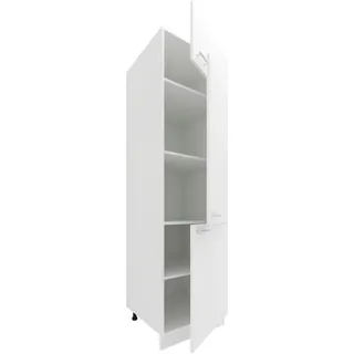 VCM Hochschrank Küchenschrank B. 60 cm 60 x 57 x 0 cm Weiß