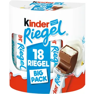 Kinder Schokoladenriegel Vollmilch mit milch Creme Füllung 378g