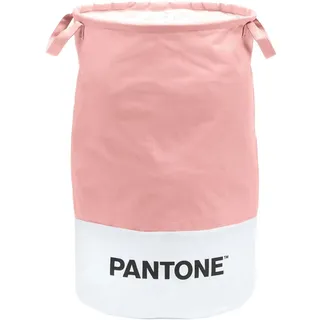 PantoneTM Wäschekorb, wasserdicht, platzsparend, ideal als Spielzeugkorb, Korb für Kinder, schmutzige Tücher und Aufbewahrungskorb mit Griffen und Kordelzug aus Baumwolle, 36 x 60 cm