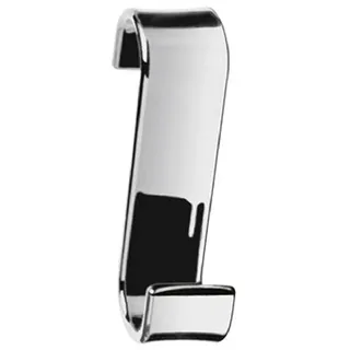 Haken für Heizkörper, Thermoplast, Chrom - Silber