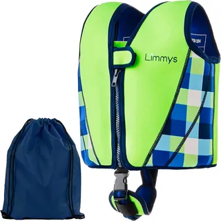 Limmys Premium Schwimmweste für Kinder – Moderne Schwimmhilfe für Jungen, Mädchen und Kleinkinder – Mit praktischer Tragetasche