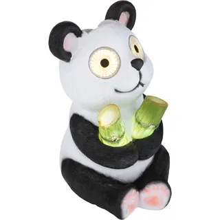 GLOBO Solarleuchte Garten Panda Bär Figur Solarlampe Außen Leuchte Solar 33876