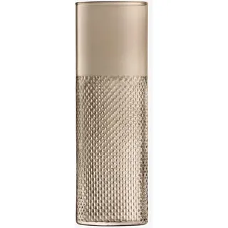 LSA International Wicker Vase H40cm Taupe
