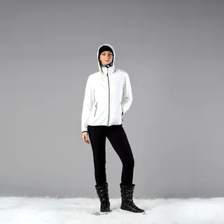 CMP Woman Jacket Zip Hood bianco (A001) 42