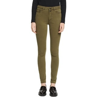 ESPRIT Damen 990EE1B306 Hose, 355/DARK Khaki, 28/32